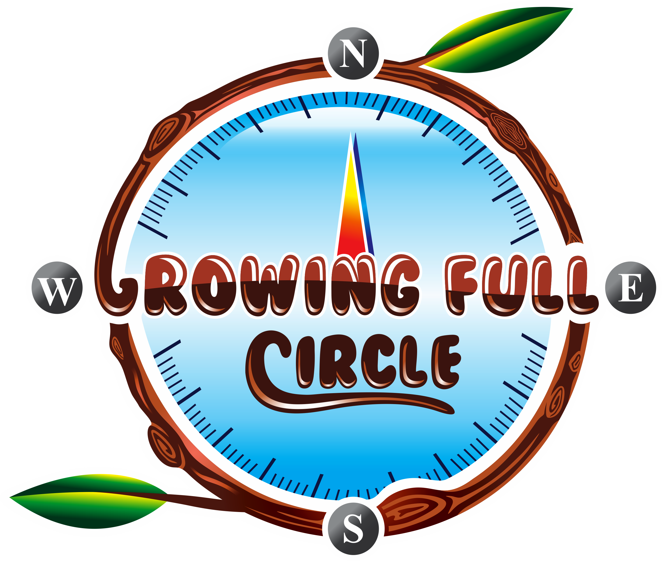 GROWING FULL CIRCLE LOGO DESIGN